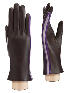 Перчатки женские Eleganzza IS01091 коричневые 7.5