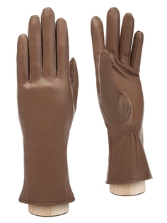 Перчатки женские Eleganzza HP91238sherstkashemir серо-коричневые р 8