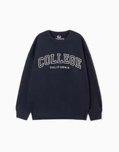 Свитшот мужской Gloria Jeans BAC012188 синий XS-S (40-46)