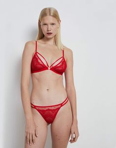 Трусы женские Gloria Jeans GUW008792 красные M (44)