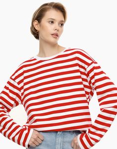 Лонгслив женский Gloria Jeans GKT021296 красный XL (52-54)