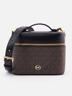 Сумка Michael Kors для женщин, кросс-боди, 32F2G3BC5B, коричнево-чёрная