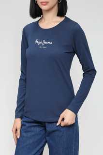 Лонгслив женский Pepe Jeans London PL505203 синий L