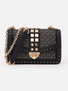 Сумка женская Michael Kors 30F2G1SL7V, черно-желтый