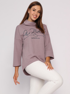 Лонгслив женский Fashion Margo ДЖ042 розовый 58 RU