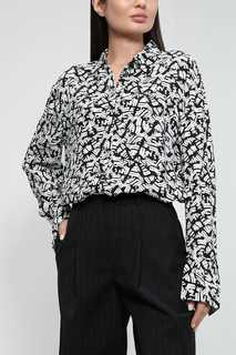 Рубашка женская Esprit Casual 013EE1F307 черная L