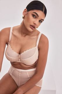 Бюстгальтер женский Alles Chita PU Big бежевый 70J