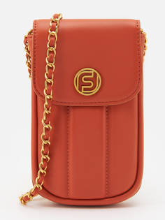 Сумка Fiedle & Sissi для женщин, на плечо для телефона, CSLS017D003, оранжевая