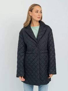 Куртка Gerry Weber для женщин, утеплённая, 40, синий, 150000-31156-80890-40