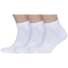 Комплект носков мужских НАШЕ 3-522С33 белых 29