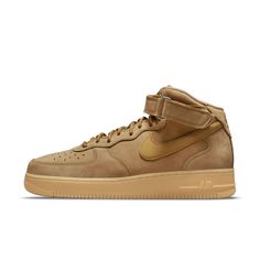 Кеды мужские Nike M Air Force 1 Mid 07 коричневые 8 US