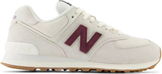 Кроссовки унисекс New Balance 574 белые 7 US