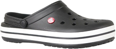 Шлепанцы унисекс Crocs Crocband черные M13 US