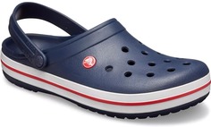 Шлепанцы унисекс Crocs Crocband синие M10 US; W12 US