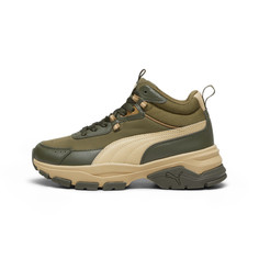 Кеды женские Puma Cassia Via Mid зеленые 6.5 UK