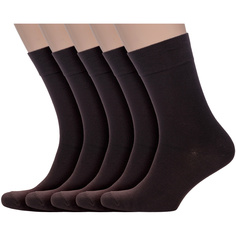 Комплект носков мужских Para Socks 5-M1 коричневых 25-27