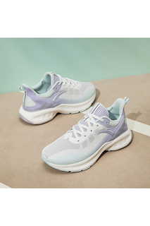 Спортивные кроссовки женские Anta Running Shoes A-TRON серые 5.5 US