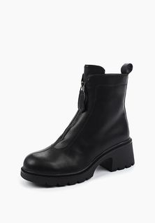 Полусапоги женские Francesco Donni P3S7803BW-H40-02V черные 40 RU