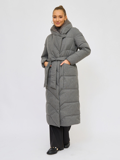 Пальто женское Olya Stoff OS40007 серое 46 RU