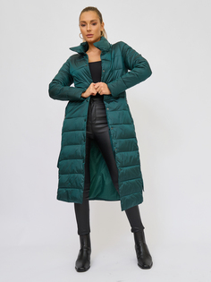 Пальто женское BrandStoff BS40005 зеленое 48 RU