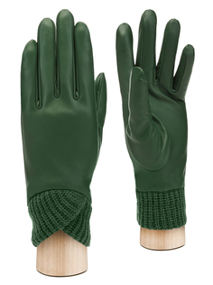 Перчатки женские Eleganzza IS938 темно-зеленые р. 6,5