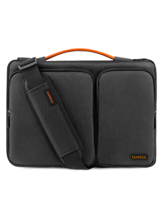 Сумка для ноутбука унисекс Tomtoc Defender Laptop Shoulder Bag A42 15,6" серая
