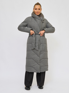 Пальто женское Olya Stoff OS40007 серое 42 RU