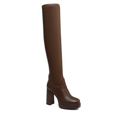 Ботфорты женские Tendance PZ231821-5 коричневые 38 EU