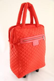 Дорожная сумка унисекс СД ярко-красный, 53х35х20 см No Brand
