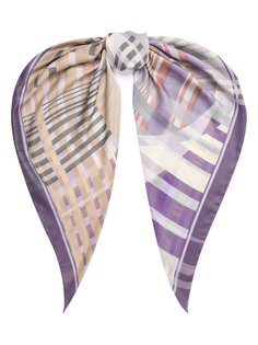Платок женский Eleganzza BL16-8277 лиловый, 120х120 см