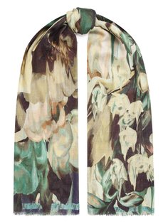 Палантин женский Eleganzza OR44-50696 зеленый, 100х200 см