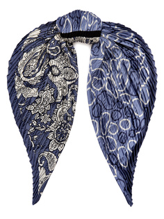 Платок женский Labbra LSZ34-817 голубой, 70х70 см