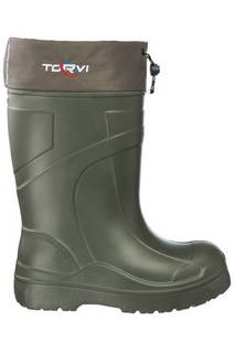 Резиновые сапоги мужской TORVI T-60C зеленые 45 RU