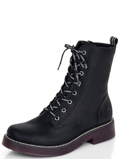 Ботинки женские Rieker 360997718 черные 37 RU