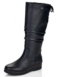 Сапоги женские Rieker 361006726 черные 37 RU