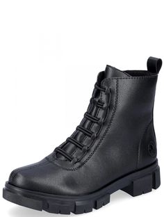 Ботинки женские Rieker 361006872 черные 39 RU