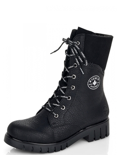 Ботинки женские Rieker 360996552 черные 36 RU