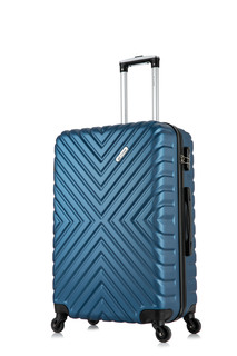 Чемодан унисекс LCase New Delhi dark blue, 70х27х45 см