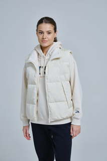 Утепленный жилет женский Anta Vintage sports WATER RESISTANT 862348902 белый 2XL