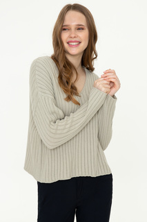 Пуловер женский U.S. POLO Assn. G082SZ0TK0ROSSE хаки XL