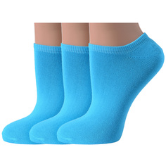 Комплект носков женских ХОХ 3-G-3R7 бирюзовых 25