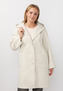 Пальто женское Bianka Modeno 311307 бежевое 48 RU