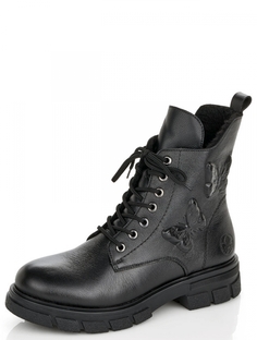 Ботинки женские Rieker 360997518 черные 38 RU