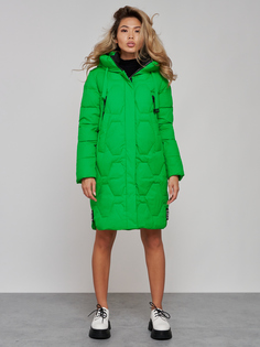 Пальто женское MTFORCE 589899 зеленое XXL