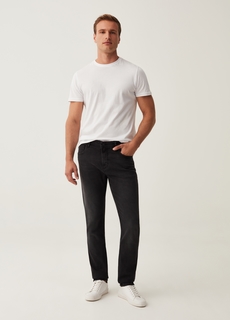 Джинсы мужские OVS 1904836 черные 54