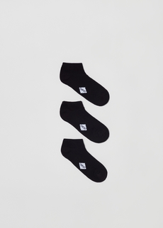Носки OVS для мужчин, чёрные, размер 43/46, 1819134, 3 пары