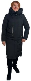 Пальто женское Meajiate 2165 черное 44 RU