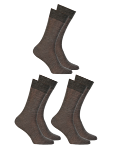 Комплект носков мужских LorenzLine В7 серых 27