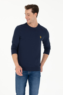 Свитшот мужской US Polo G081SZ0820CHEERS-E синий L