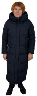 Пальто женское Icebea 215801-1 синее 46 RU